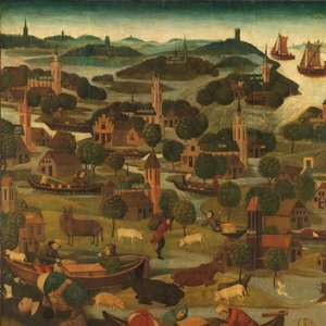 Die Sint-Elisabethsflut von Master of the St Elizabeth Panels