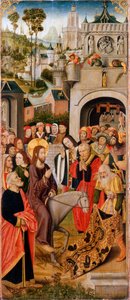 Der Einzug Christi in Jerusalem, zweite Hälfte des 15. Jahrhunderts