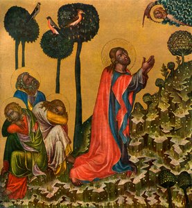 Jesus im Ölberg, ca. 1350 1955.