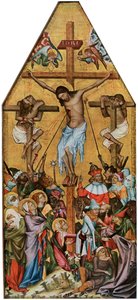 Die Kaufmann-Kreuzigung, um 1350