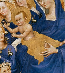 Jungfrau und Kind, ca. 1395-99 (Detail)