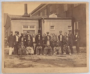 Japanische Botschaft, Marinewerft, Washington, DC von Mathew B. Brady