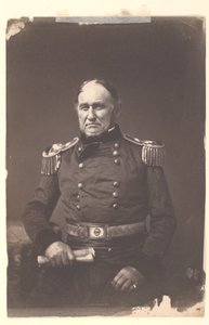 Generalmajor David E. Twiggs von Mathew B. Brady