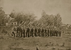 Infanteriekompanie in der Nähe von Harper