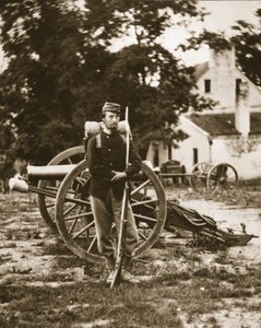 D.W.C. Arnold, ein Soldat der Unionsarmee, nahe Harper