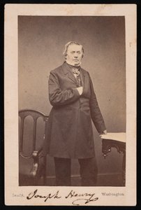 Porträt von Joseph Henry 1797-1878 - Stehend, vor 1878 von Mathew Brady