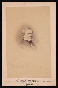 Porträt von Joseph Henry 1797-1878 von Mathew Brady
