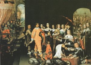 Verherrlichung der Kurfürstinwitwe Elisabeth Charlotte von Brandenburg als Königin von Saba von Mathias Czwiczek