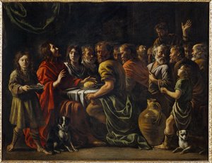 La cène - das letzte Abendmahl von Mathieu Le Nain