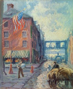 Van Wyck Familienhaus, New York City, ca. 1923