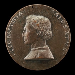 Leone Battista Alberti, 1404-1472, Architekt und Schriftsteller über Kunst und Wissenschaft [Vorderseite]