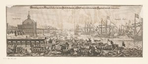 Abreise der Flotte mit Katharina von Braganza nach England, 20. April 1662