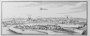 Alsleben von Matthaus Merian