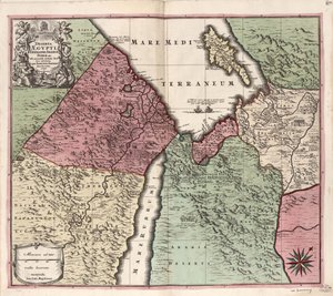 Deserta Aegypti, Thebaidis, Arabiae, Syriae etc. mit genauen Angaben zu den von heiligen Vätern bewohnten Orten