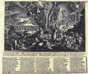 Der Hexensabbat von Matthaus the Elder Merian