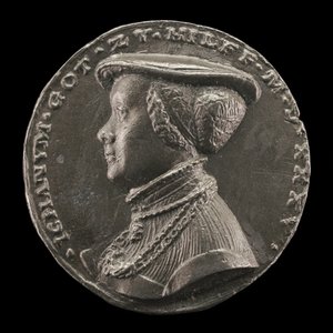Magdalena Rummel, Ehefrau von Lorenz Staiber [Rückseite] von Matthes Gebel