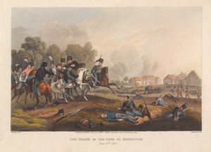 Der Tod des Herzogs von Braunschweig, 15. Juni 1815 (Druck)
