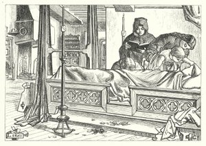 Der Tod von Rufus von Matthew James (attr. to) Lawless