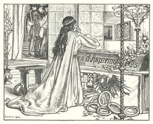 Die Hexe von Matthew James (attr. to) Lawless