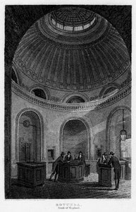 Rotunde, Bank of England, City of London, 1816