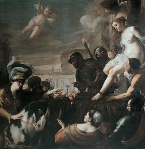 Clorinda rettet Olindo und Sophronia