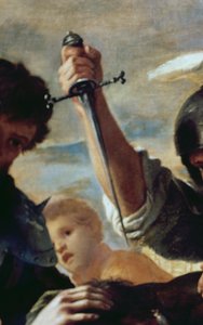 Das Fest von Absalom (Detail) von Mattia Preti