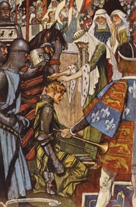 Illustration für Ivanhoe von Sir Walter Scott
