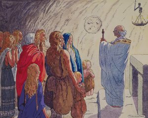 Religiöse Bekehrung der Gallier, ca. 1920-29