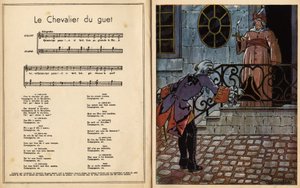 Der Ritter der Wache, Kinderlied (Gravur)