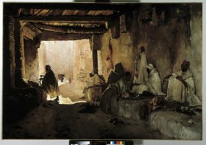 Die Metzger der Oase Chelma, Biskra, Algerien