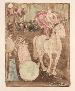 Reiter ohne Sattel, ca. 1895