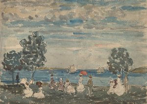 Figuren am Strand, 1910-1915