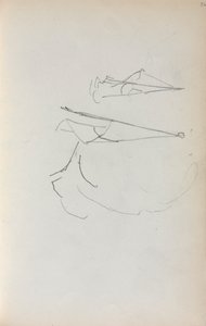 Italienisches Skizzenbuch: Segel Seite 36, 1898-1899