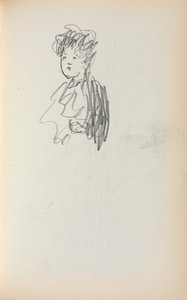 Italienisches Skizzenbuch: Frau, Brustbild Seite 127