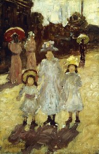 Sonntagmorgen in Paris, ca. 1892-1894