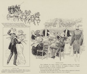 Illustration für La Vie De Londres von Mars von Maurice Charles Mathieu Bonvoisin
