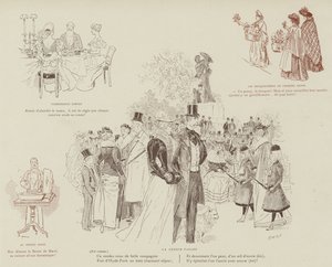 Illustration für La Vie De Londres von Mars von Maurice Charles Mathieu Bonvoisin