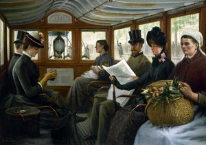 In einem Omnibus, 1885