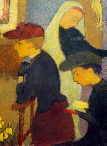 Les Trois Femmes. Gemälde von Maurice Denis (1870-1943). Privatsammlung. von Maurice Denis