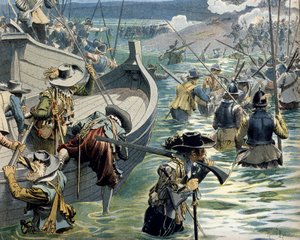 Geschichte Frankreichs: Hilfe für die Verteidiger der Insel Ré durch Kardinal Richelieu