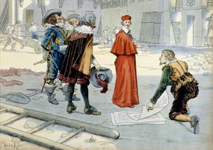 Geschichte Frankreichs: Kardinal Richelieu (Armand Jean du Plessis) von Maurice Leloir