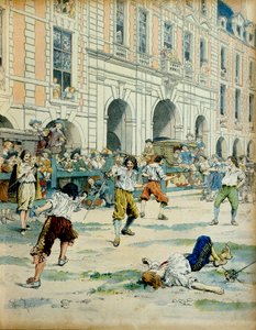 Geschichte Frankreichs: Neues Edikt (Gesetz) von Kardinal Richelieu (Armand Jean du Plessis) von Maurice Leloir