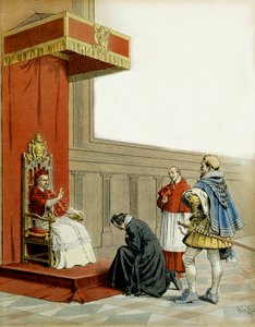 Geschichte Frankreichs: Vorstellung von Abt Armand de Kardinal de Richelieu (Armand Jean du Plessis) von Maurice Leloir