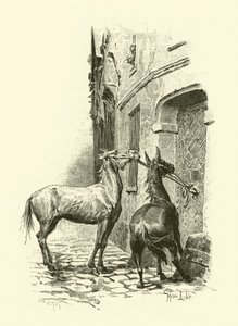 Illustration für Die drei Musketiere (Stich) von Maurice Leloir