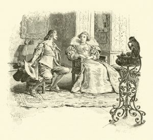 Illustration für Die drei Musketiere (Gravur)