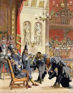 Molière (Jean-Baptiste Poquelin) von Maurice Leloir