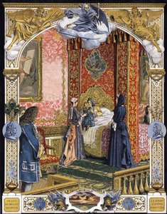 Vorgestellt von seiner Haushälterin, Madame de Ventadour