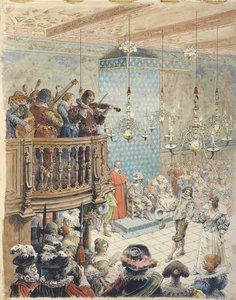 Richelieu auf einem Ball, ca. 1900