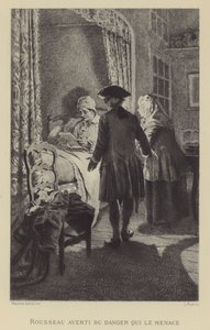 Rousseau gewarnt vor der drohenden Gefahr von Maurice Leloir
