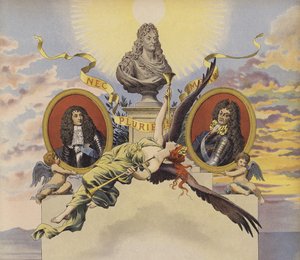 Die drei Lebensalter von Ludwig XIV. von Maurice Leloir